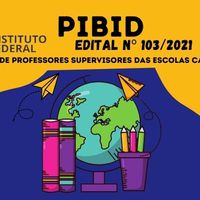 Seleção de Professores Supervisores das Escolas Campo Edital nº 103/2021 canva